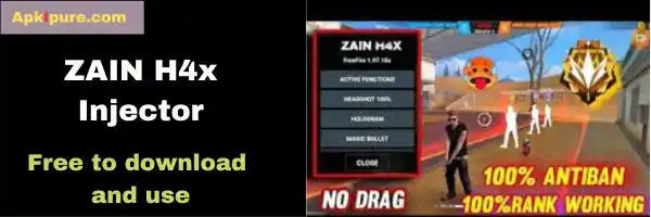 ZAIN H4x Injector APK Latest Version